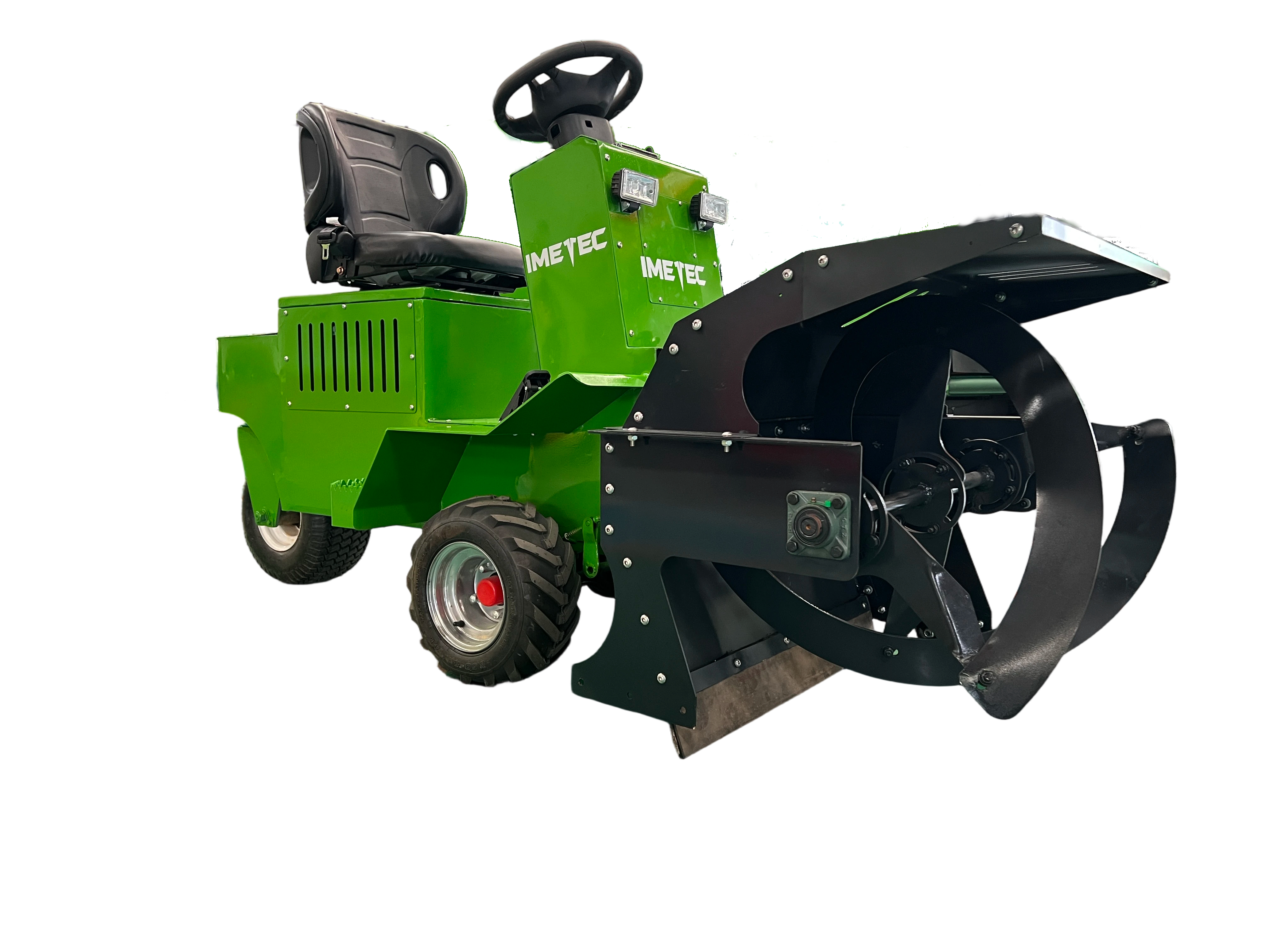 三輪式電動推料車